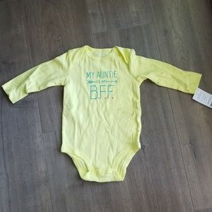 NWT aunt bff onesie